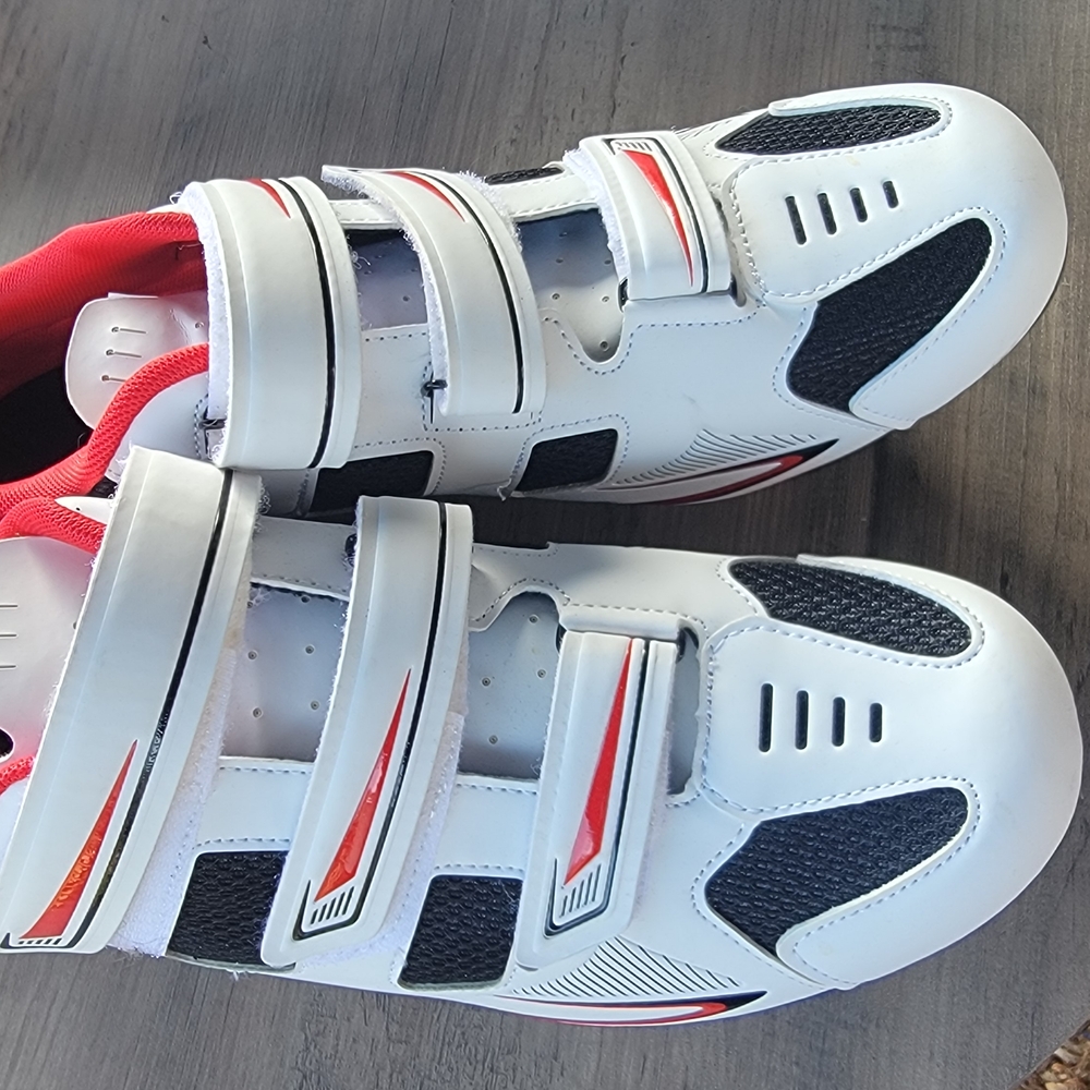Mwn White and Black Athletic Shoes